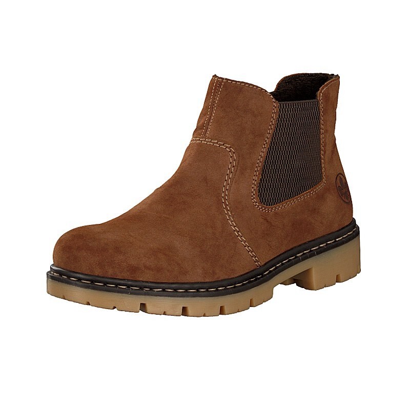 Botas Chelsea Rieker 71364-25 Para Mulher - Marrom